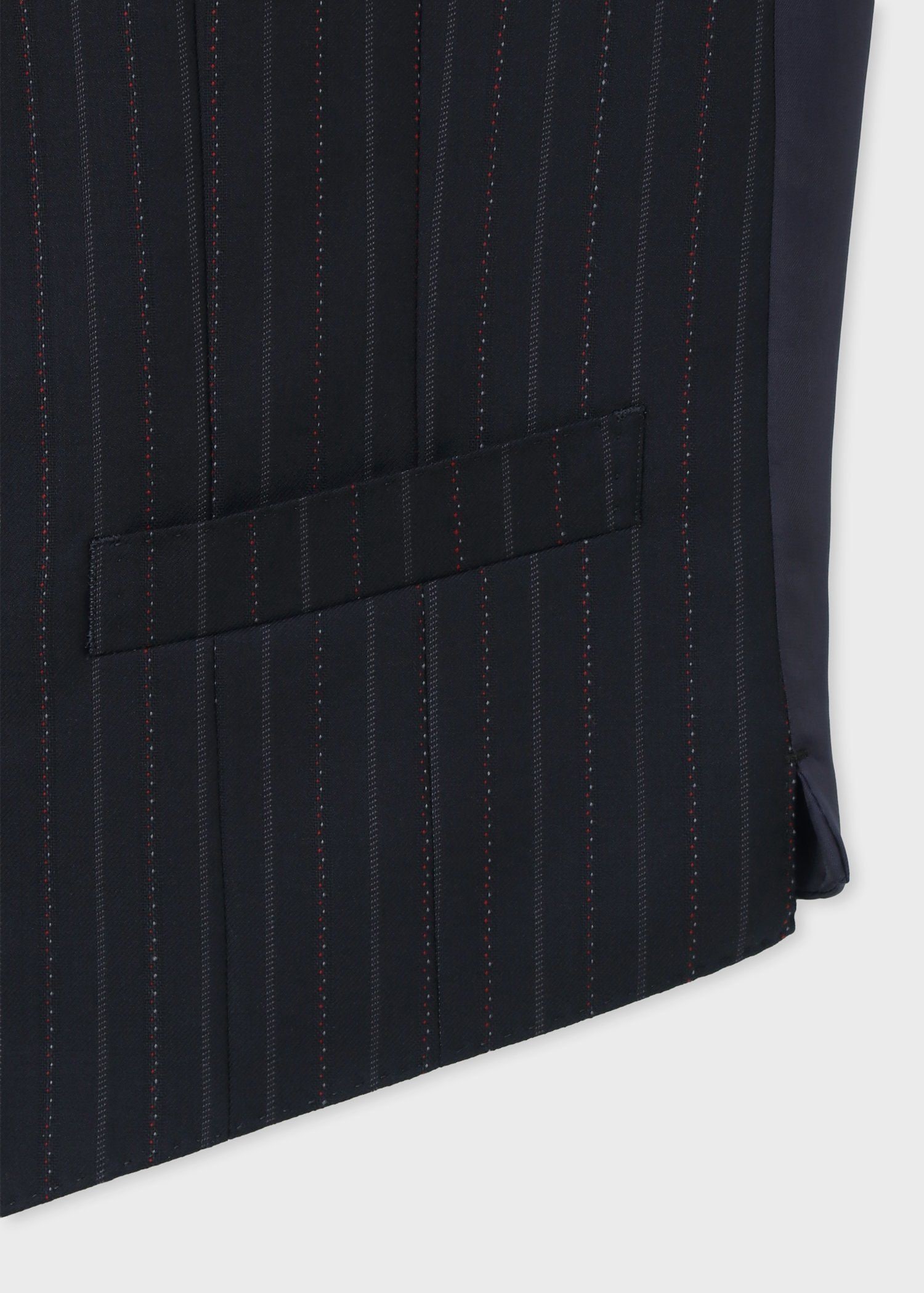 現行タグ】美品 ポール・スミス ストライプ スーツ ベスト ネイビー