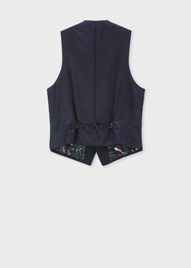 オルタネイトストライプ 6Bベスト（ネイビー） ｜ポール・スミス