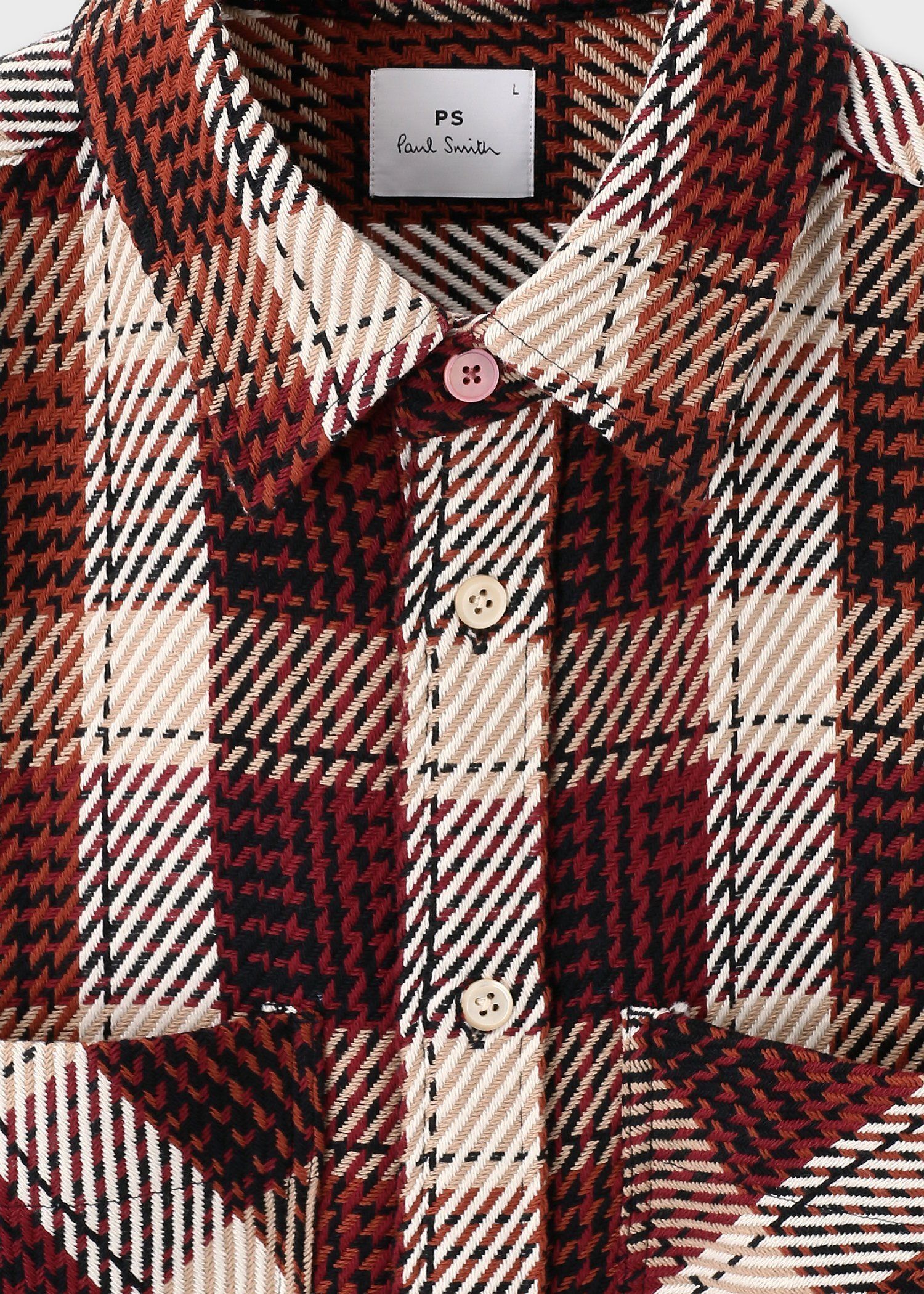 ヘビーツイル バッファローチェック オーバーシャツ ｜ポール・スミス