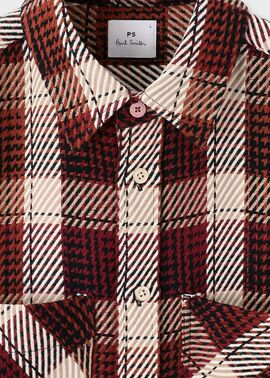 ヘビーツイル バッファローチェック オーバーシャツ ｜ポール・スミス