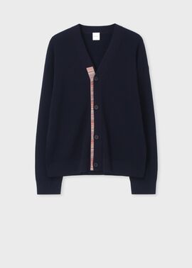 シグネチャーストライプテープ カーディガン