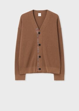 シグネチャーストライプテープ カーディガン