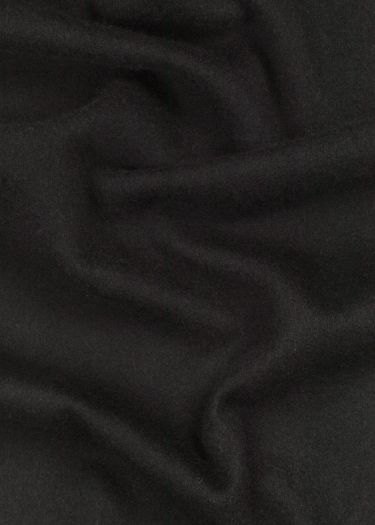 "Cropped Logo" カシミヤブレンド マフラー