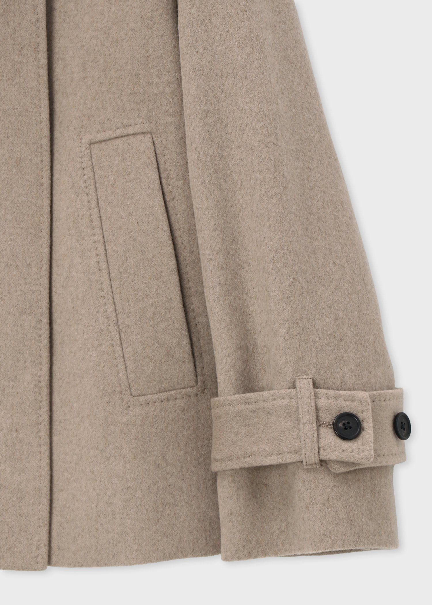 ウィメンズ "Field Flowers" スタンドカラー ショートコート