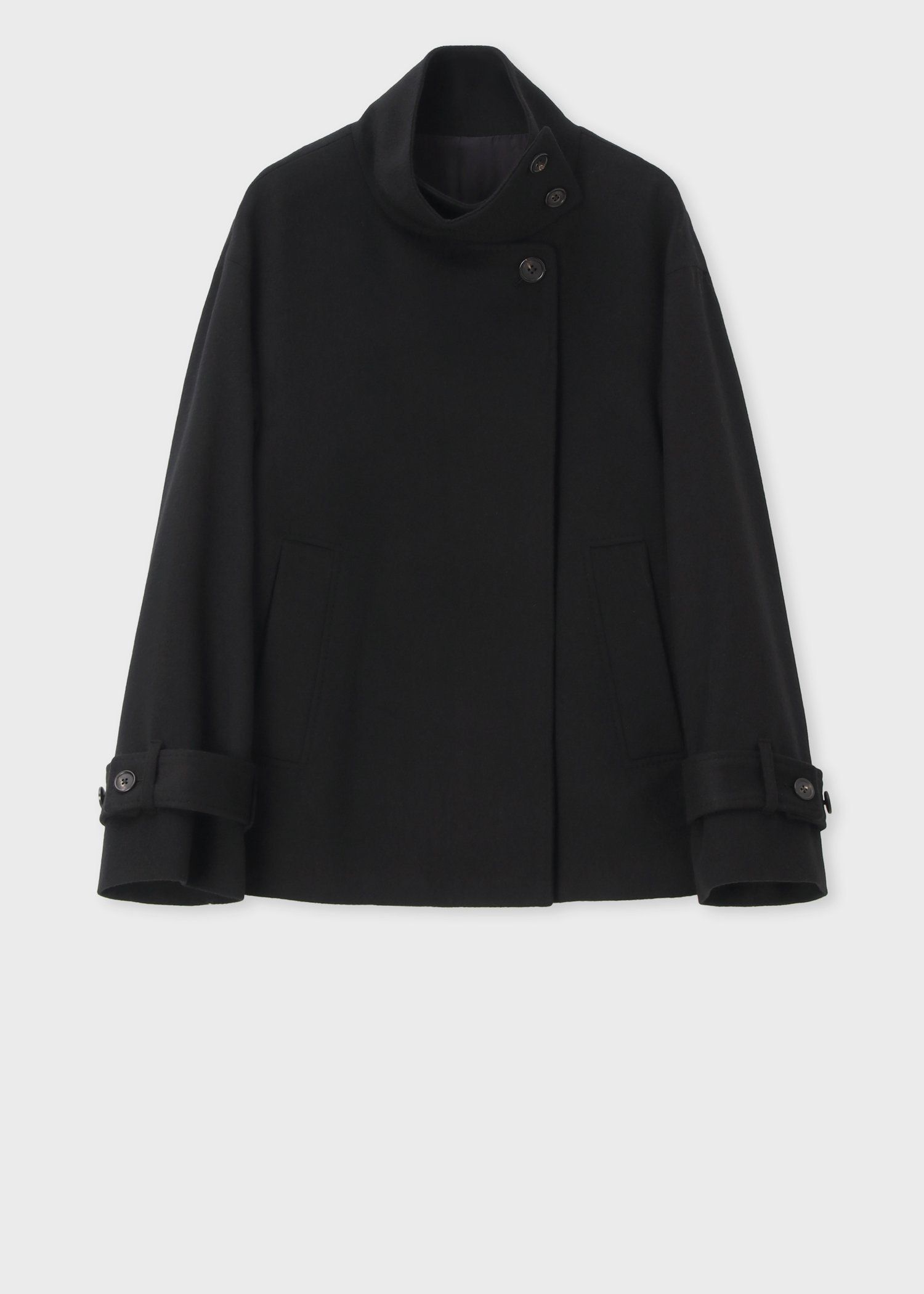 ウィメンズ "Field Flowers" スタンドカラー ショートコート