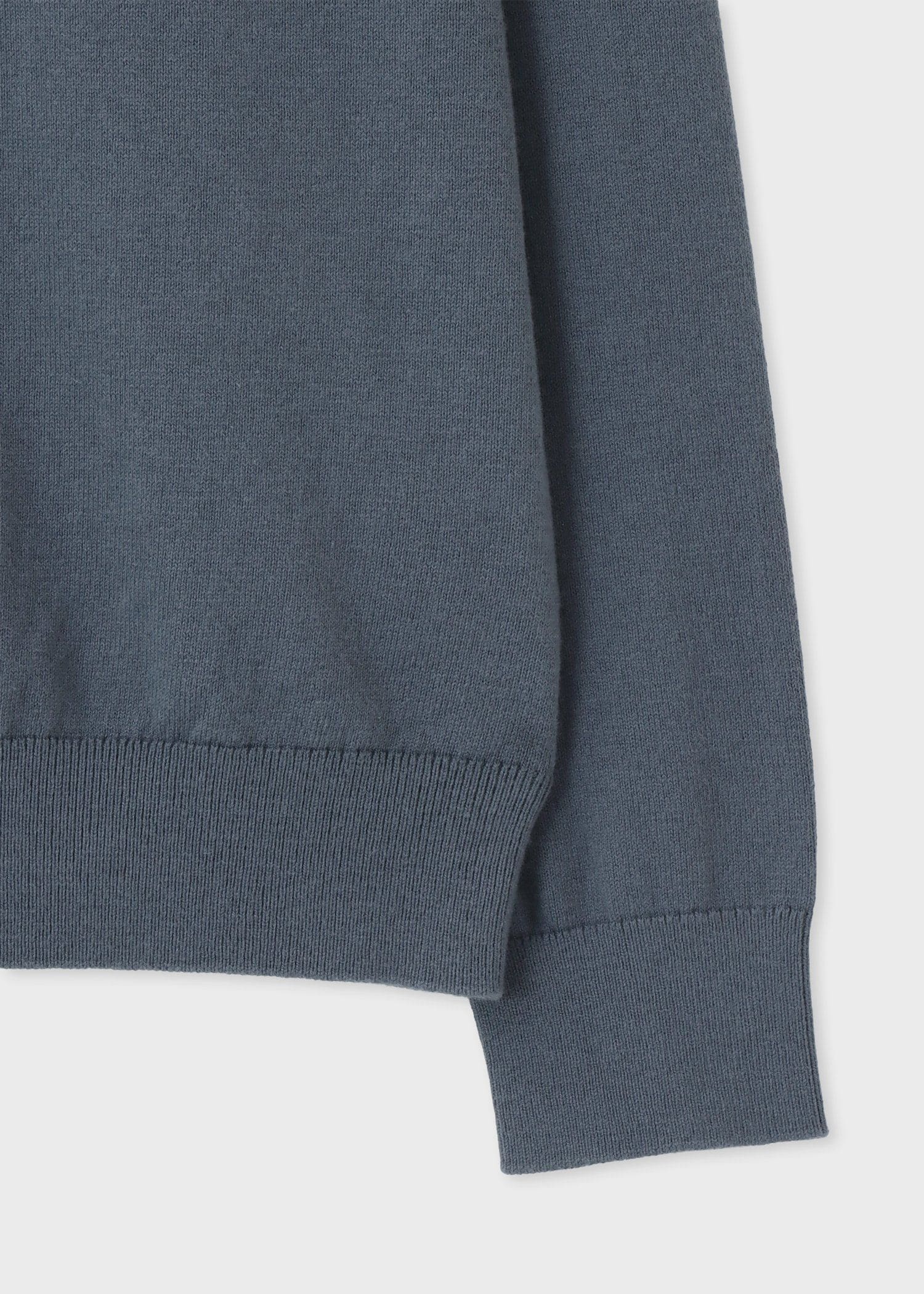 "Sports Stripe Zebra" クルーネックニット