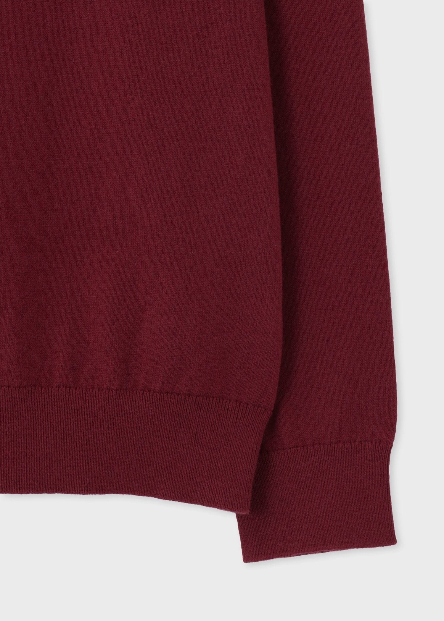 "Sports Stripe Zebra" クルーネックニット