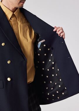 メタルボタン 6Bダブルブレスト ブレザー ｜ポール・スミス