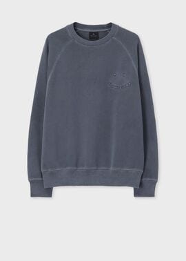 "Happy" ラグランスウェット