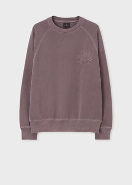 "Happy" ラグランスウェット