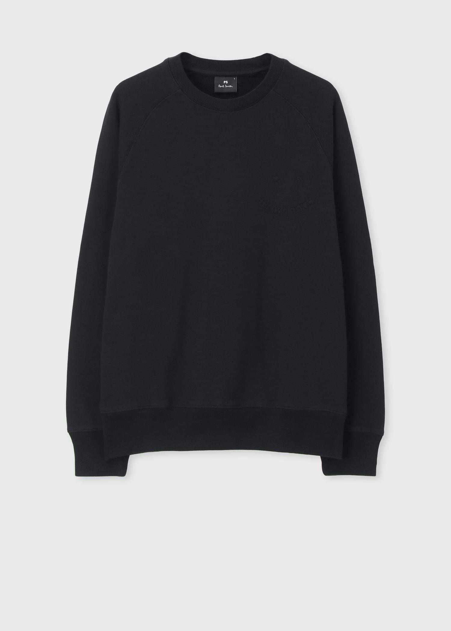 "Happy" ラグランスウェット