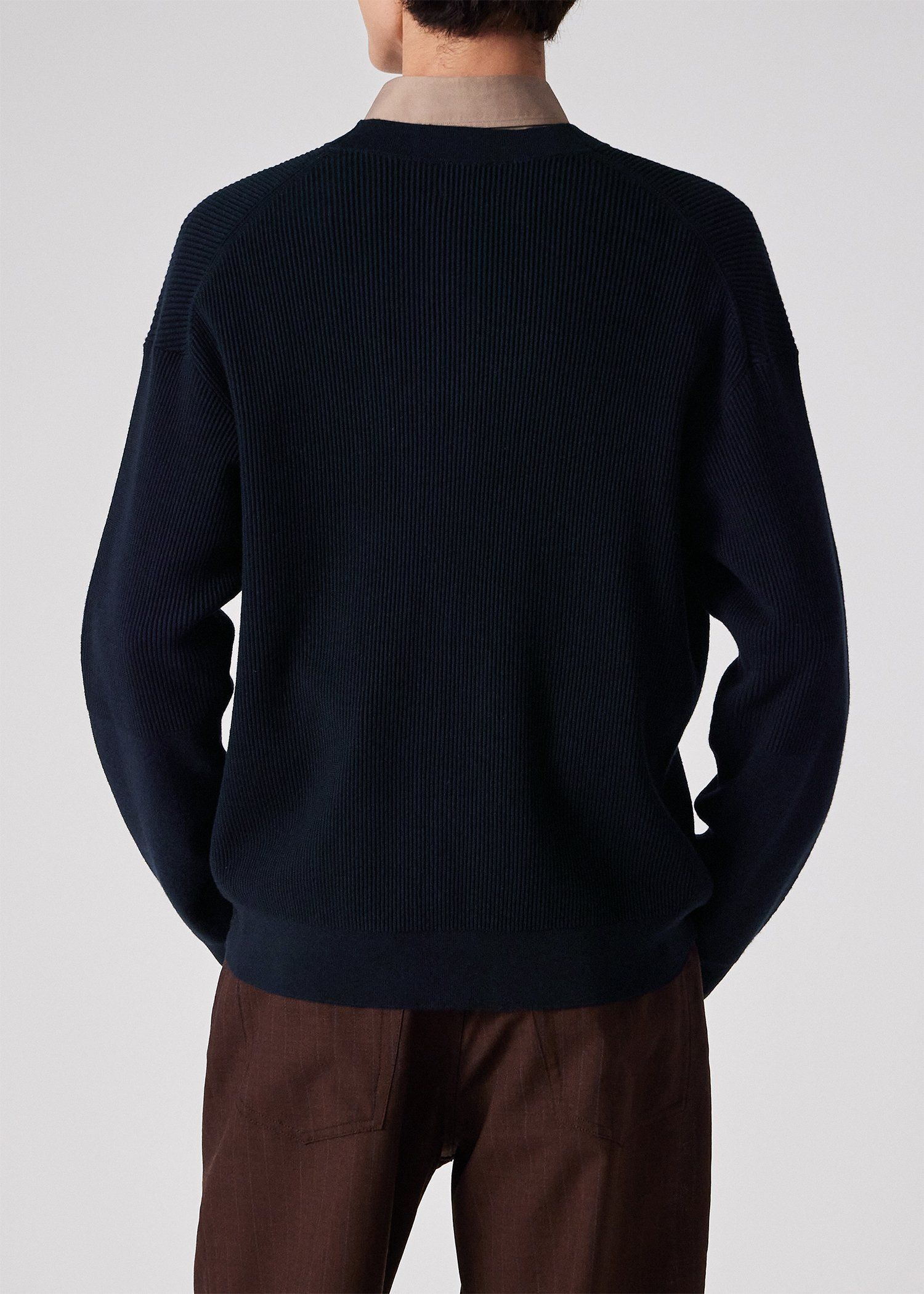 シグネチャーストライプテープ カーディガン