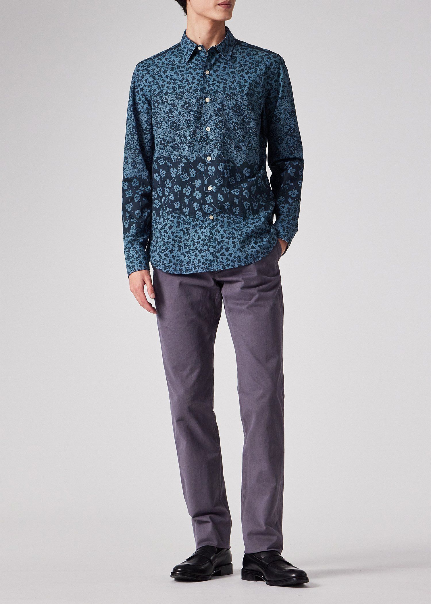 新品未使用　ポールスミス　カジュアルシャツ（長袖・L） 新品未使用 ポールスミス カジュアルシャツ（長袖・L） 送料無料