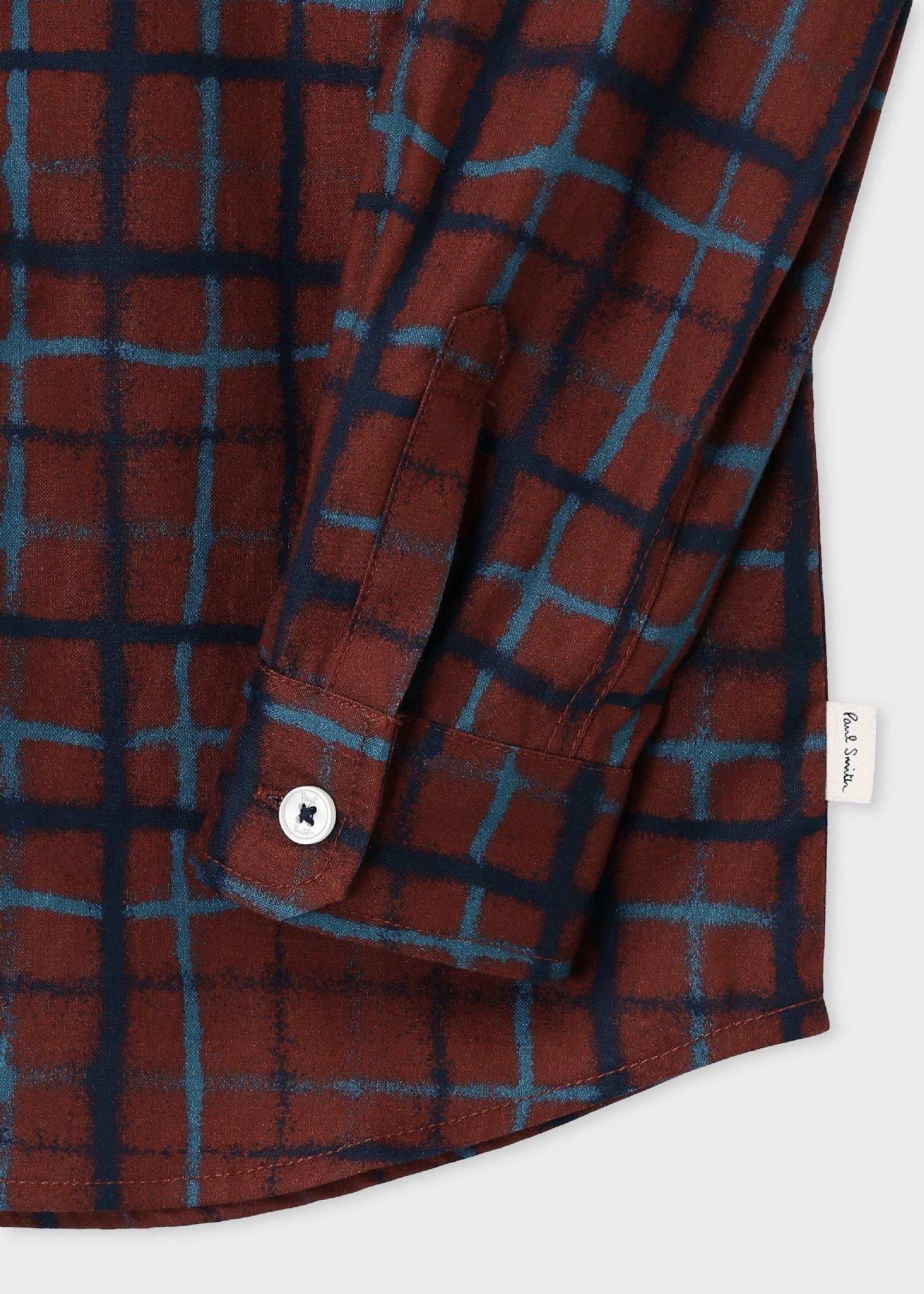 ジュニア ハンドドローイングチェック シャツ