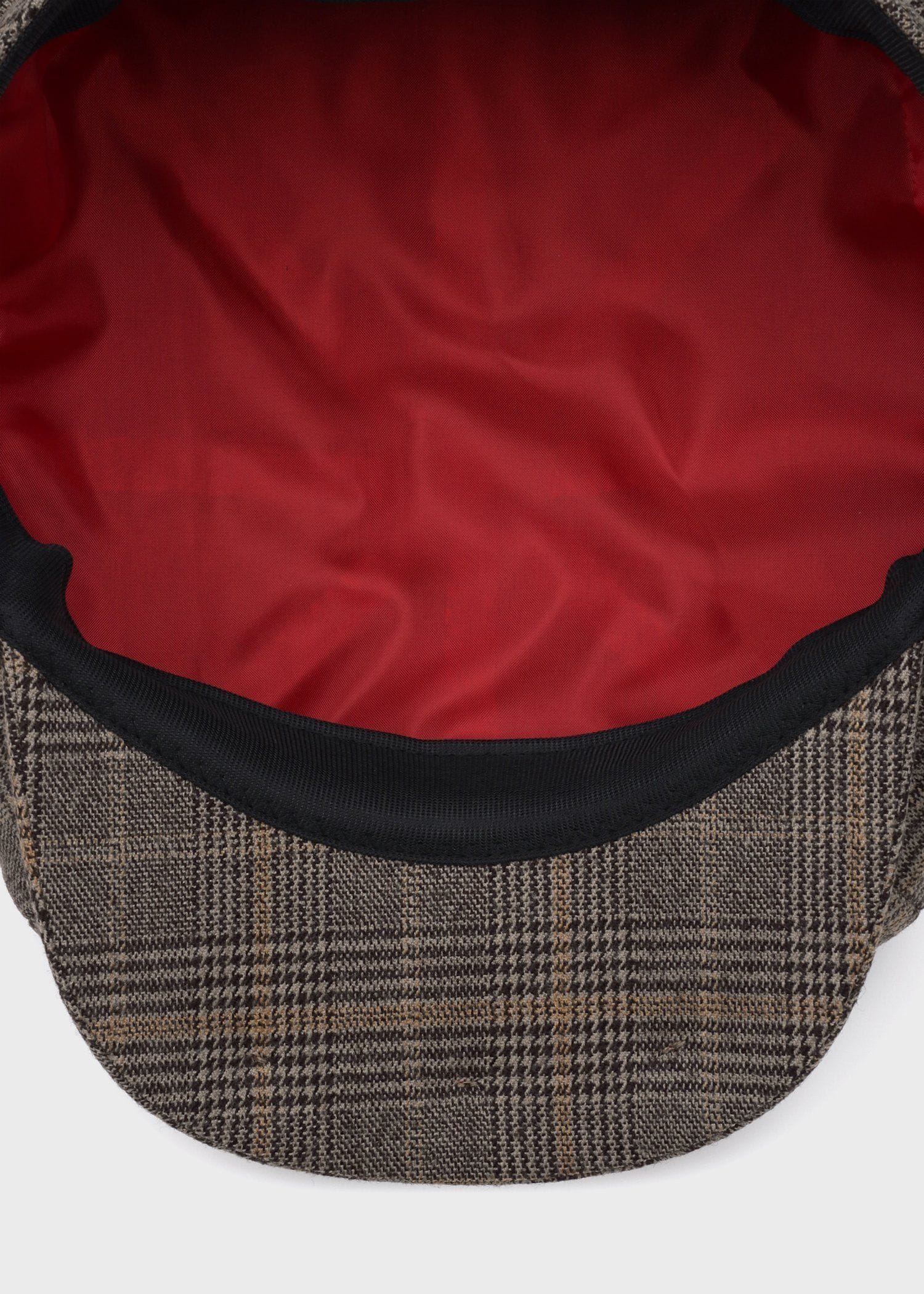 グレンチェック キャスケット