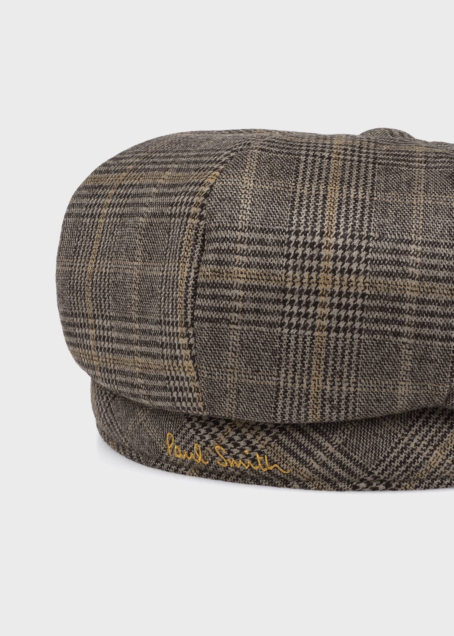 グレンチェック キャスケット ｜ポール・スミス