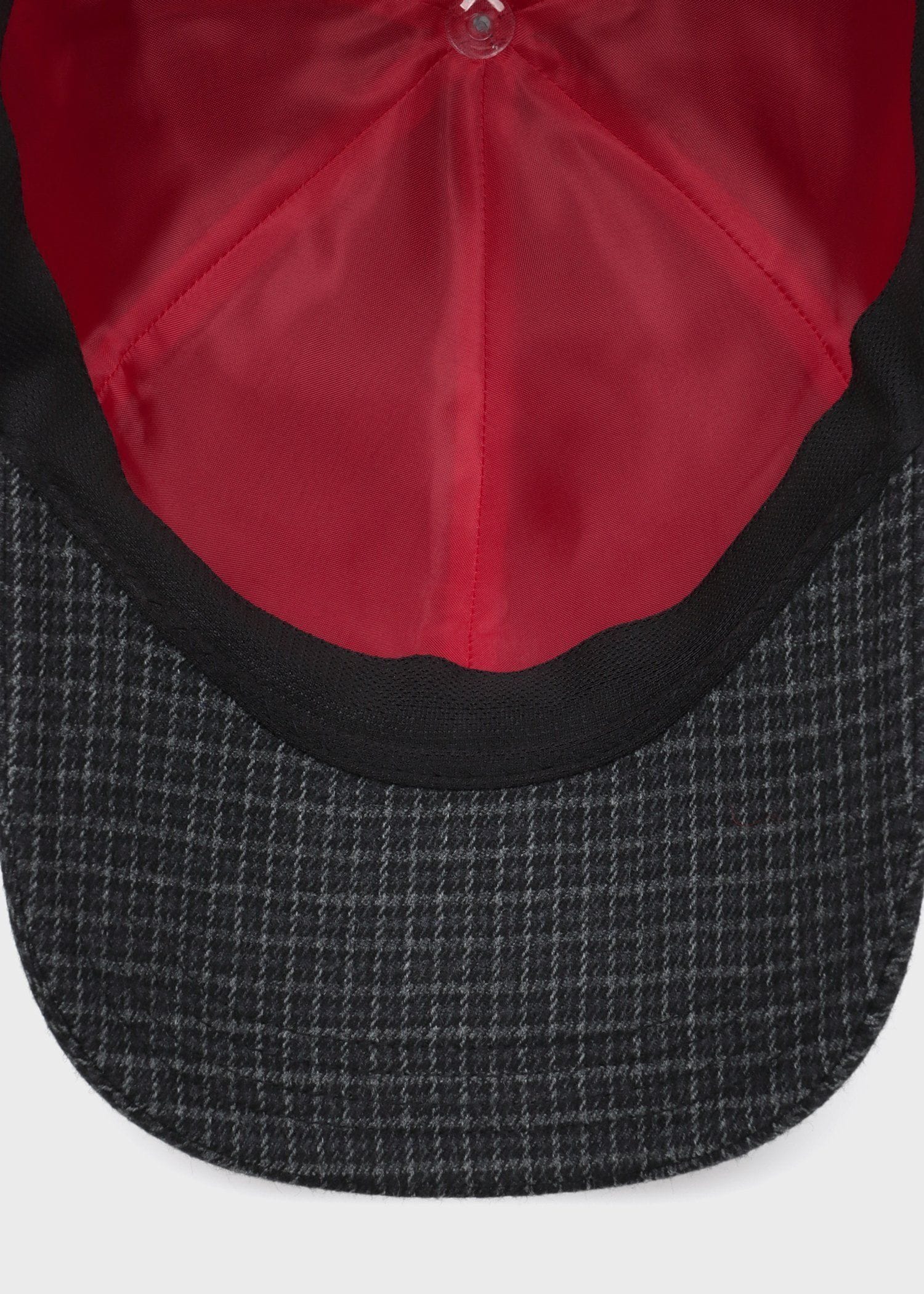 ウールチェック キャップ