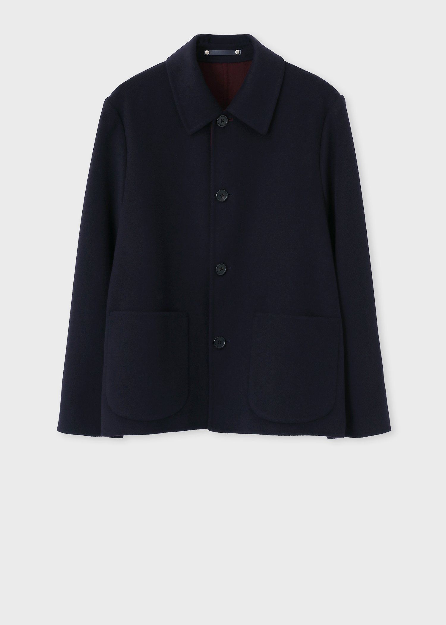 ウールビーバー ダブルフェイス カバーオール ｜ポール・スミス