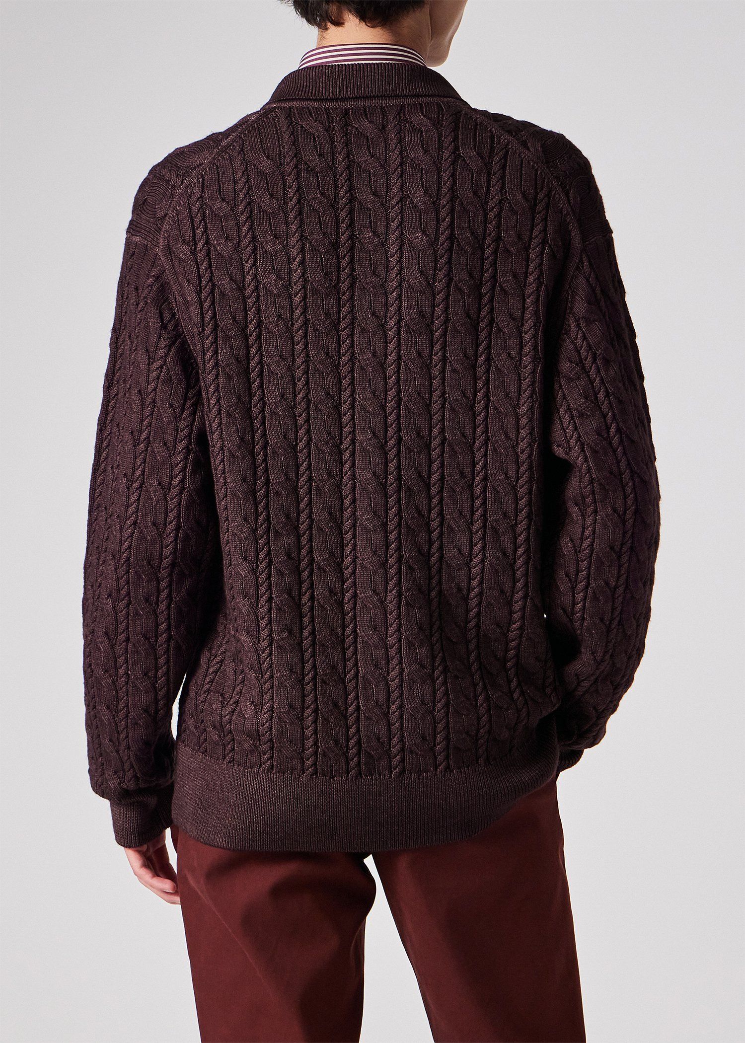 メランジダイ モダンカラード カーディガン