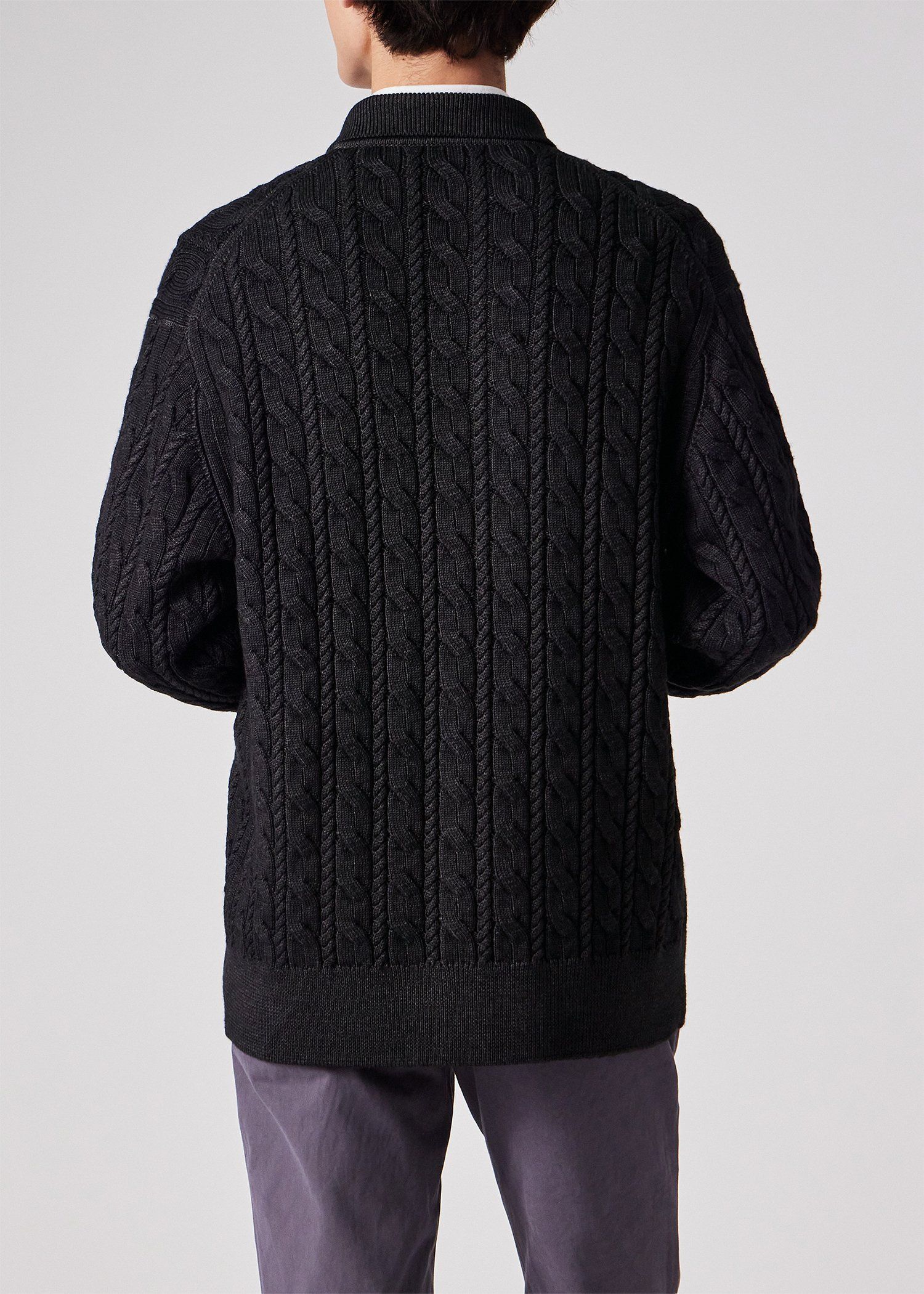 メランジダイ モダンカラード カーディガン