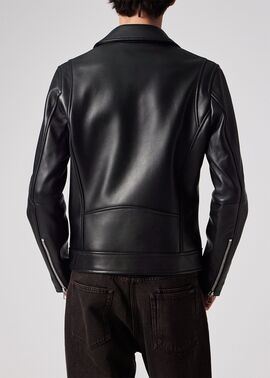 シープスキン ダブルライダースジャケット ｜ポール・スミス