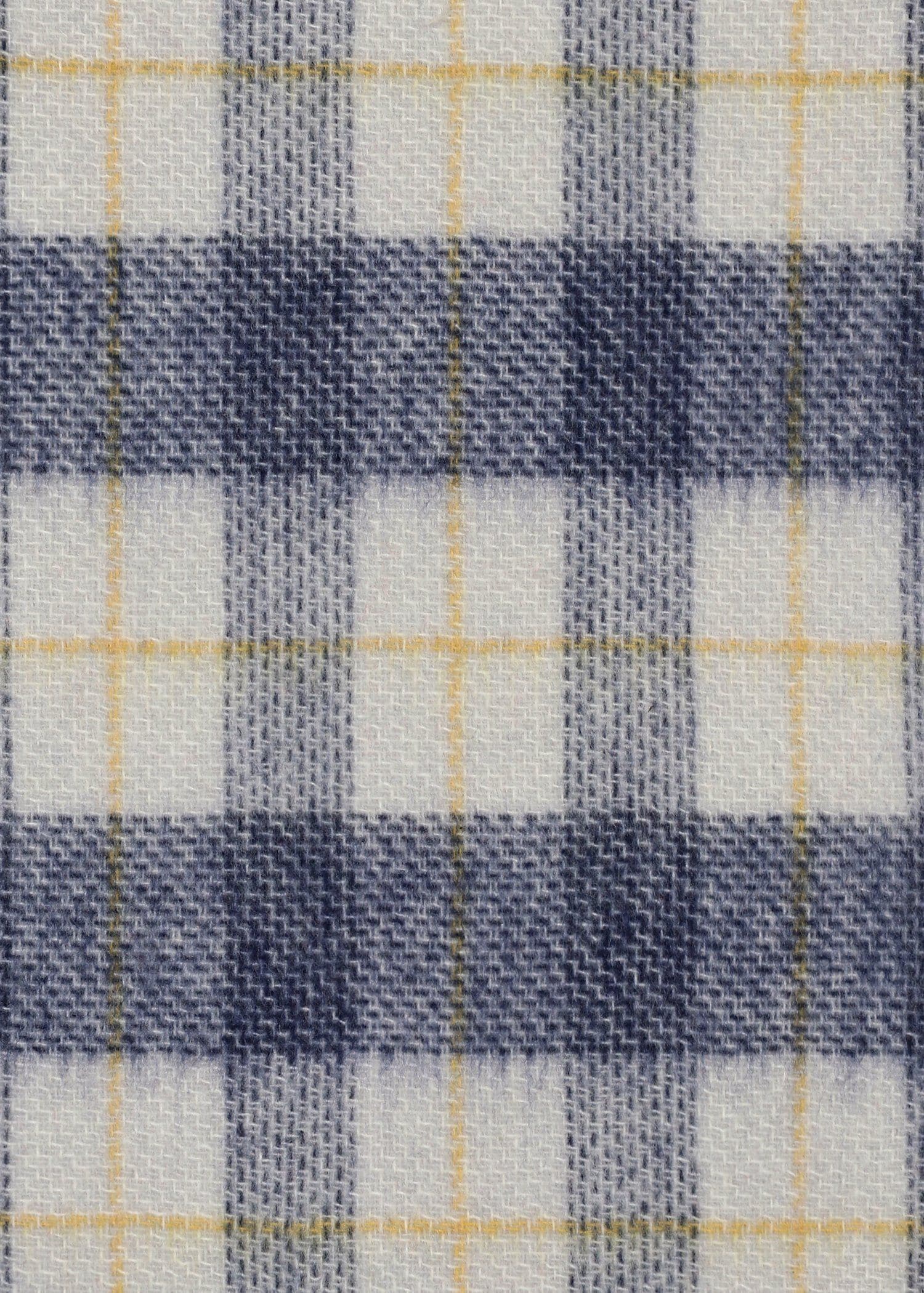 ウィメンズ オンブレ リバーシブル チェック マフラー（ネイビー