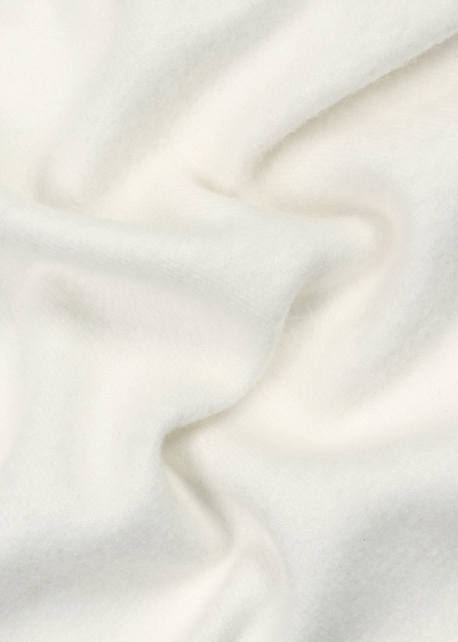 ウィメンズ "Cropped Logo" カシミヤブレンド マフラー