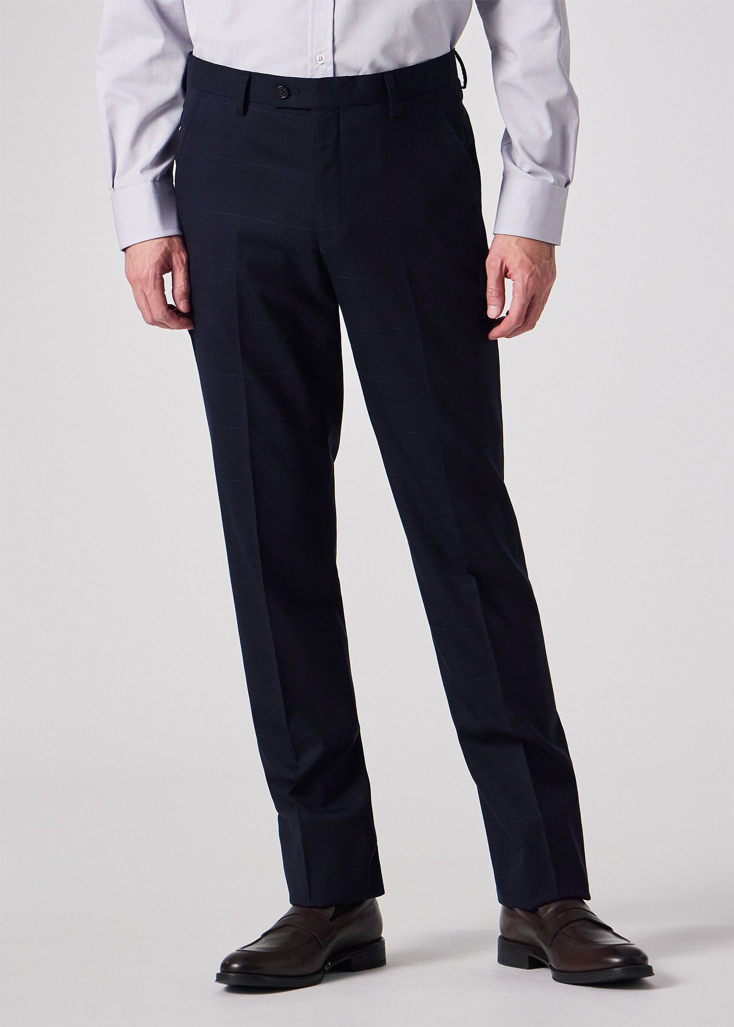 ストレッチウィンドウペーン トラベルスーツ（ネイビー） ｜ポール・スミス