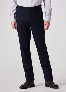 ストレッチウィンドウペーン トラベルスーツ（ネイビー） ｜ポール・スミス