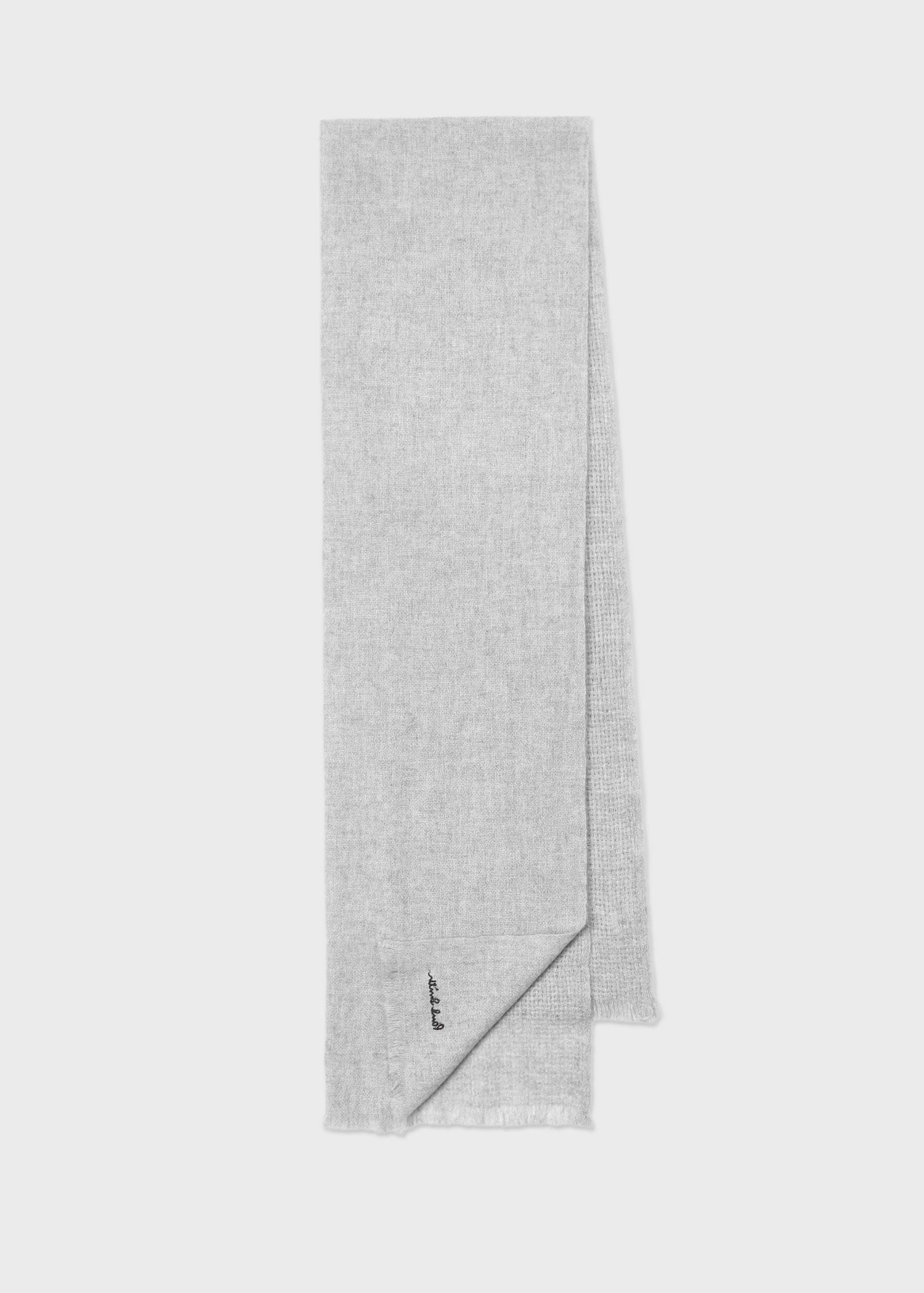 ウィメンズ ダブルフェイス カシミヤ ドビー スカーフ