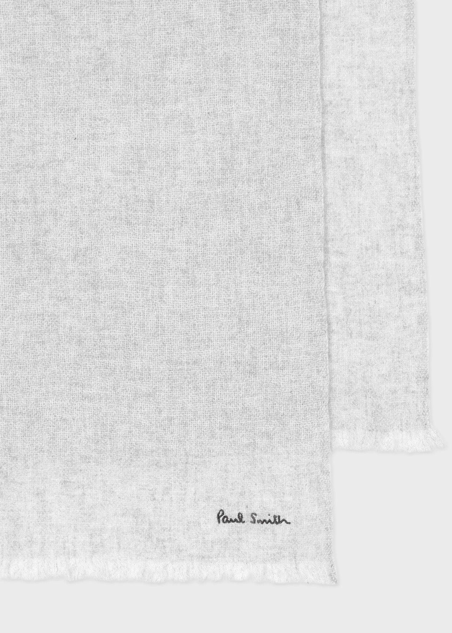 ウィメンズ ダブルフェイス カシミヤ ドビー スカーフ