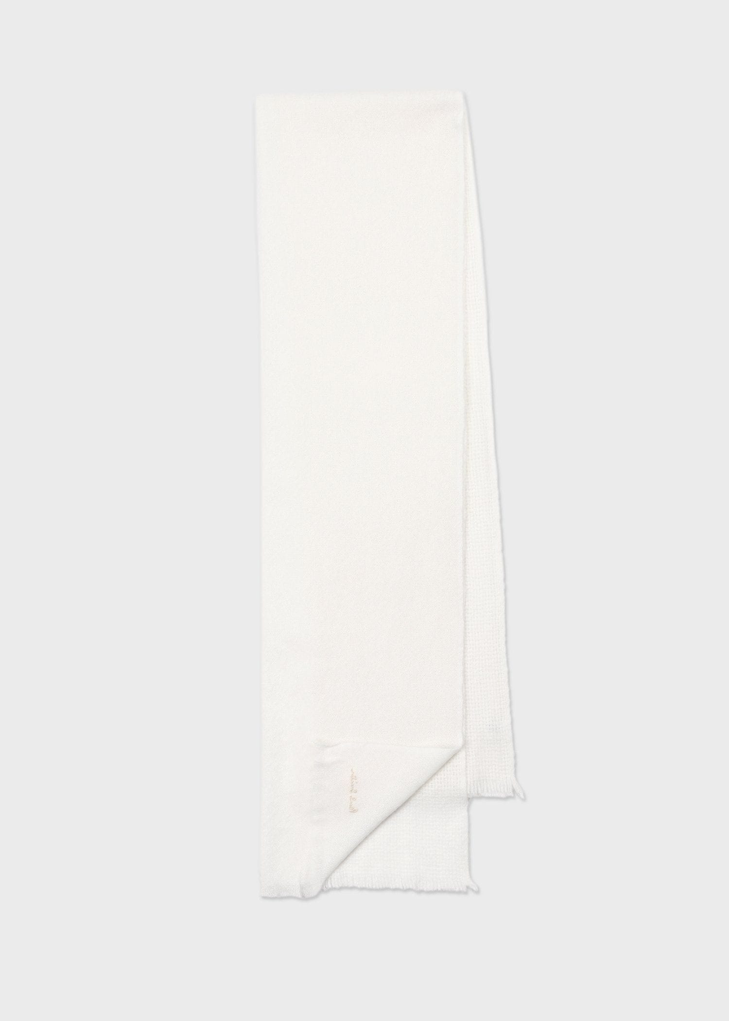 ウィメンズ ダブルフェイス カシミヤ ドビー スカーフ