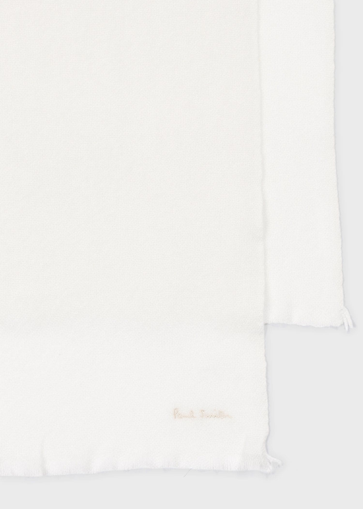 ウィメンズ ダブルフェイス カシミヤ ドビー スカーフ