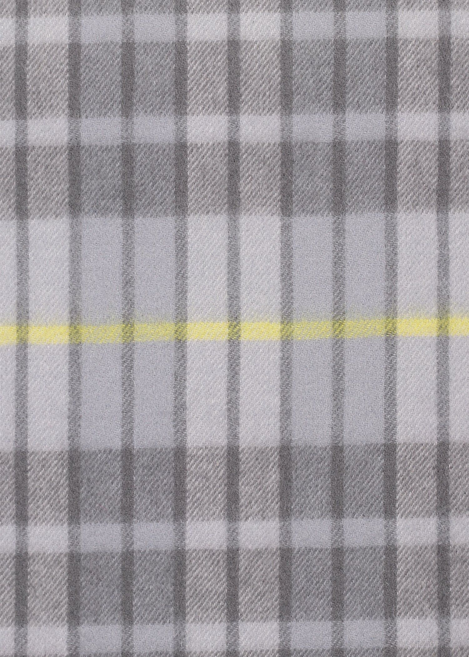 モノトーンチェック カシミヤブレンド マフラー