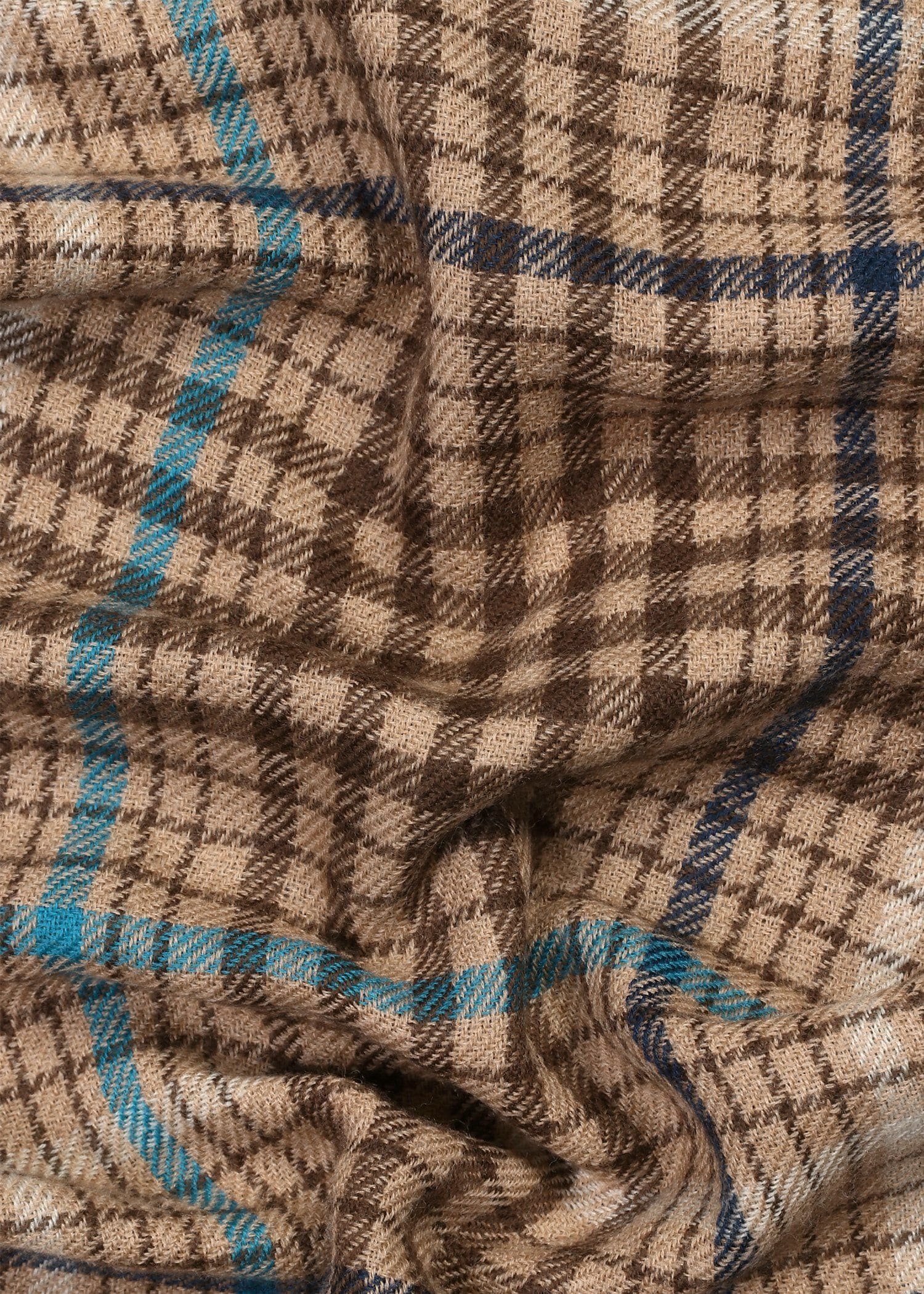 リバーシブル チェック マフラー