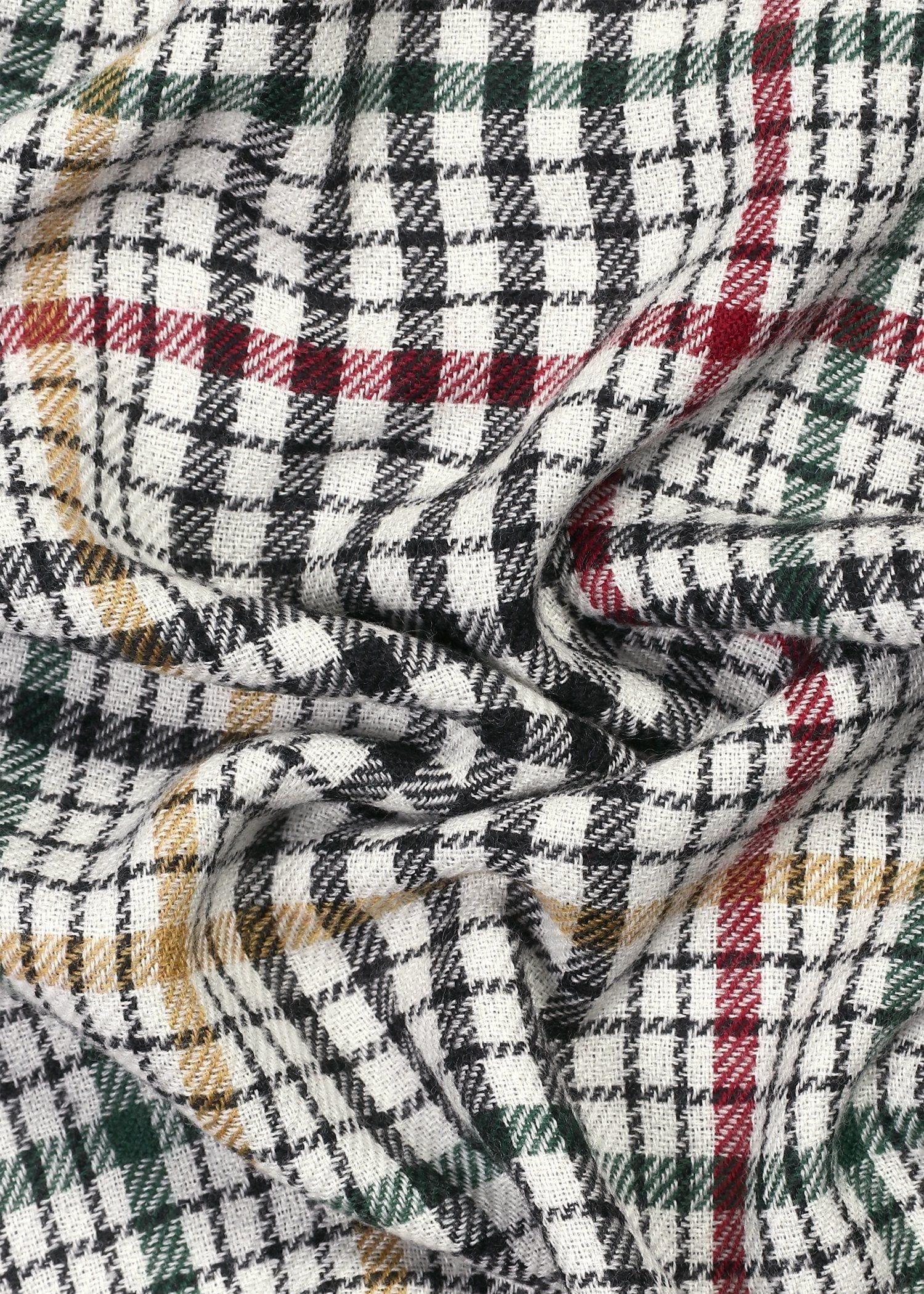 リバーシブル チェック マフラー