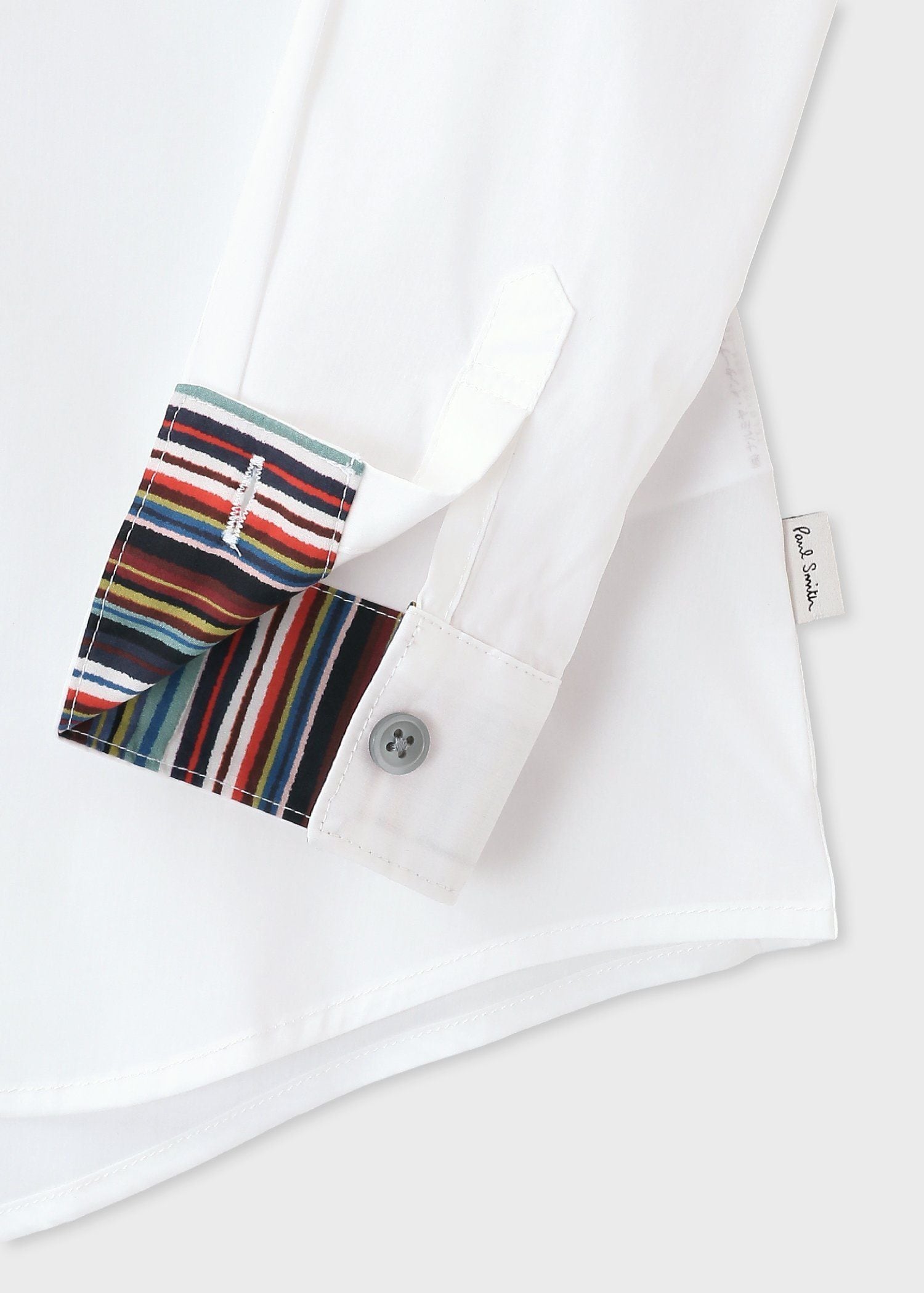 ジュニア バンドカラー シャツ