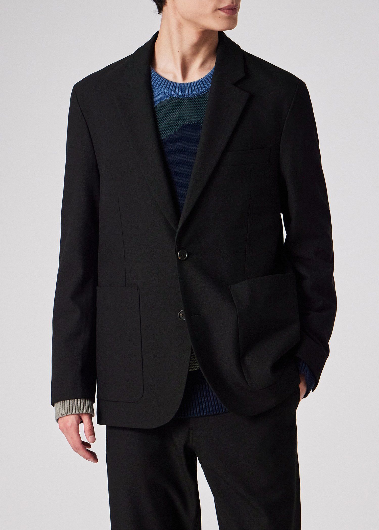 ストレッチツイル 2Bジャケット