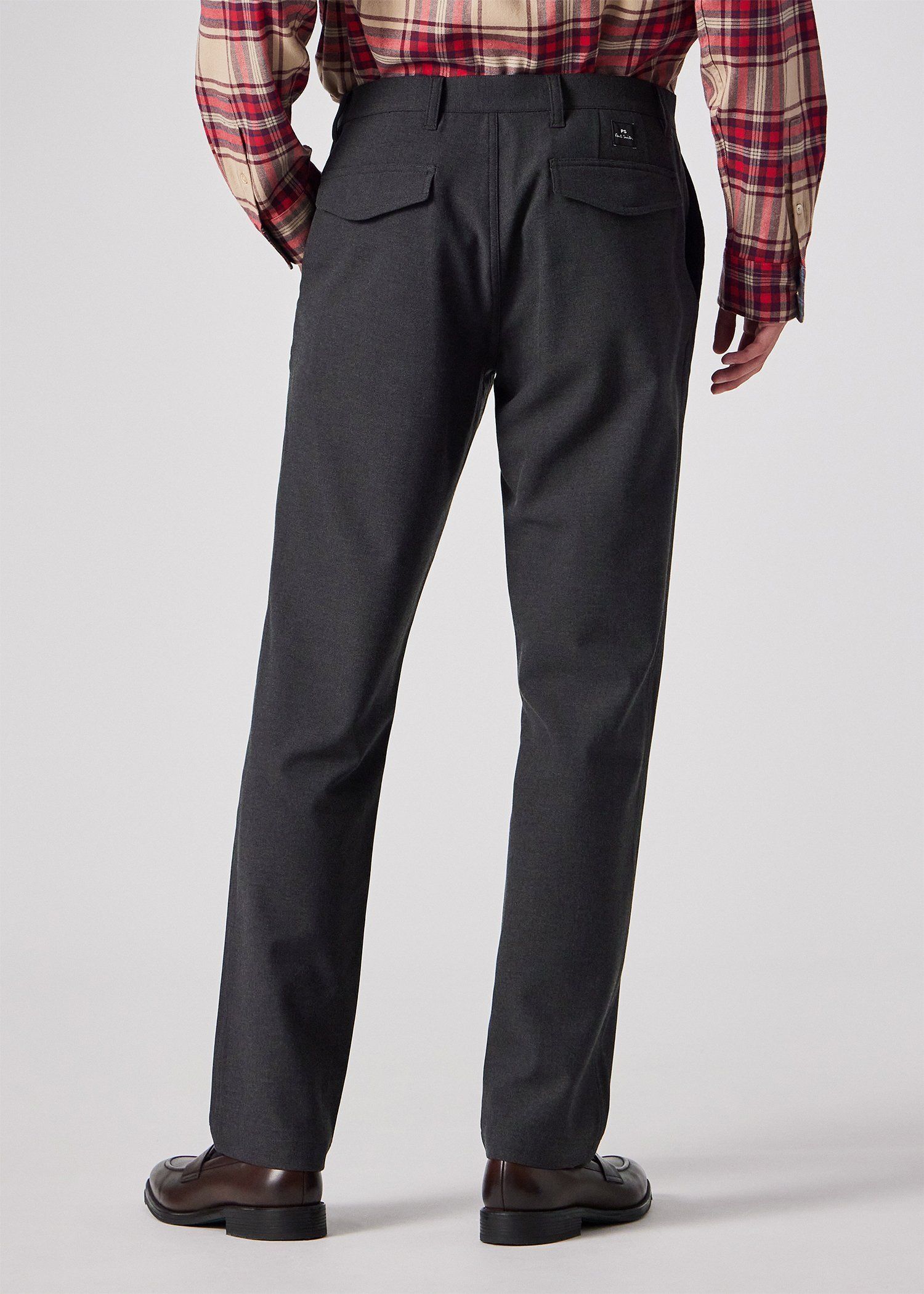 ストレッチツイル テーパードトラウザーズ