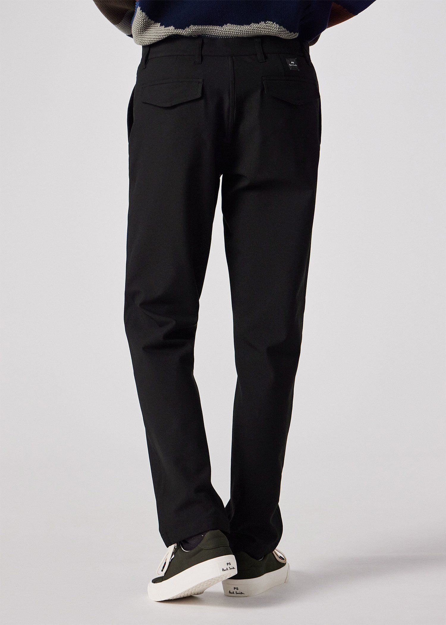 ストレッチツイル テーパードトラウザーズ