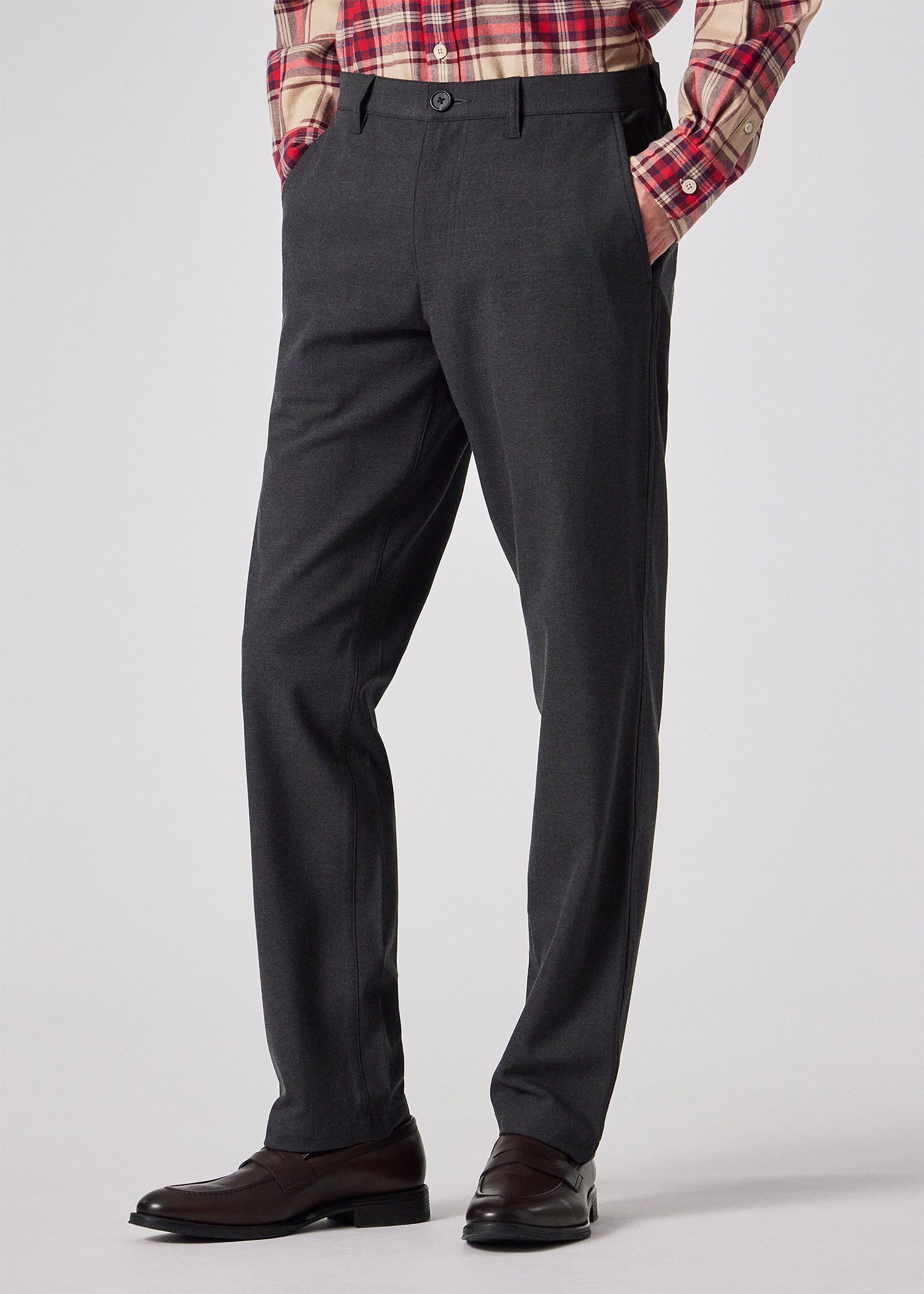 ストレッチツイル テーパードトラウザーズ