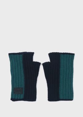 リブニット フィンガーレス グローブ