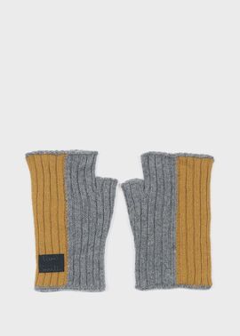 リブニット フィンガーレス グローブ