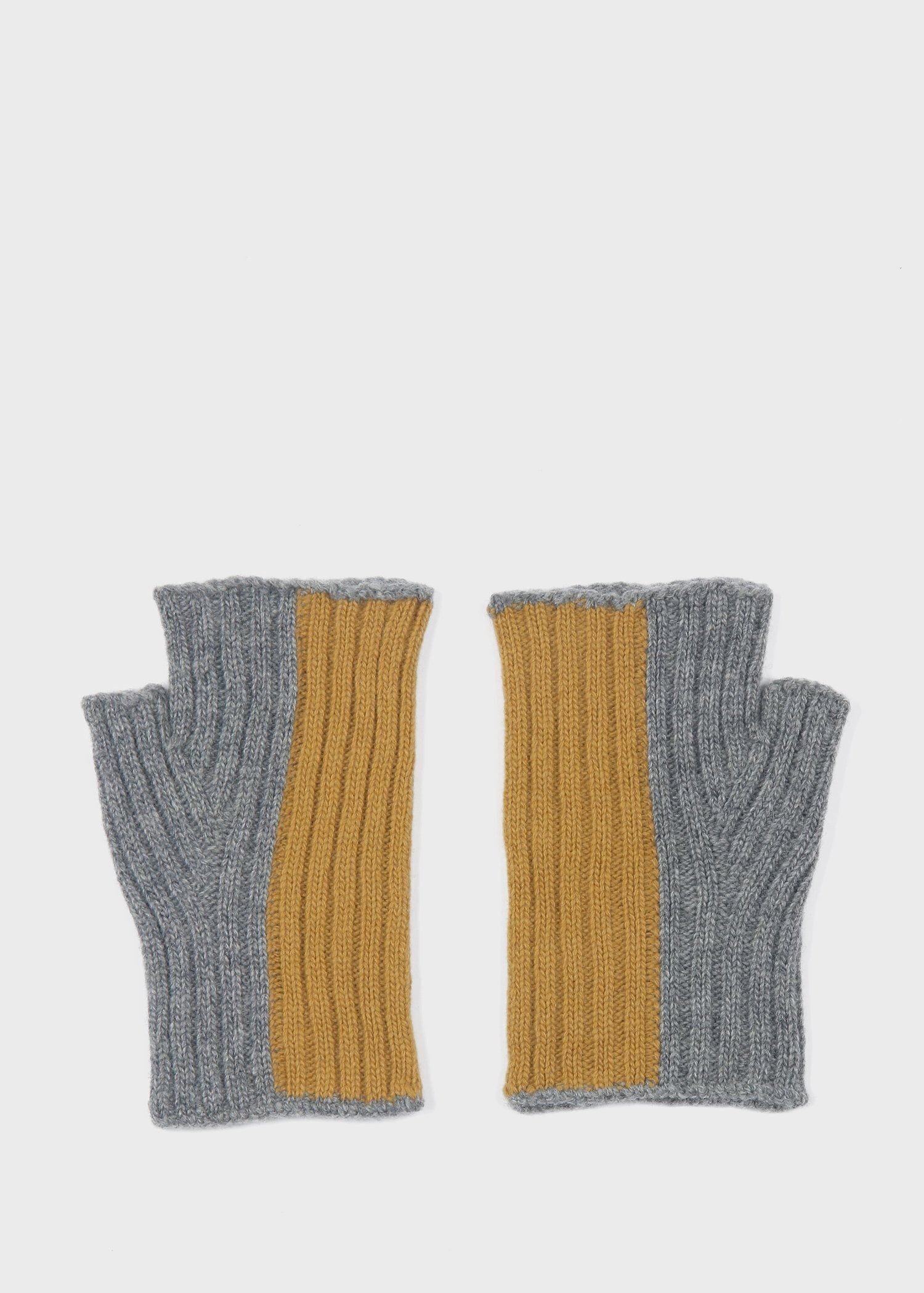 リブニット フィンガーレス グローブ