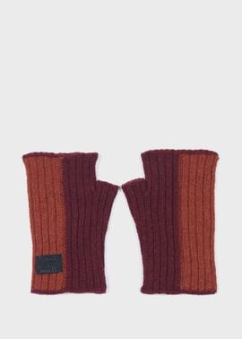 リブニット フィンガーレス グローブ