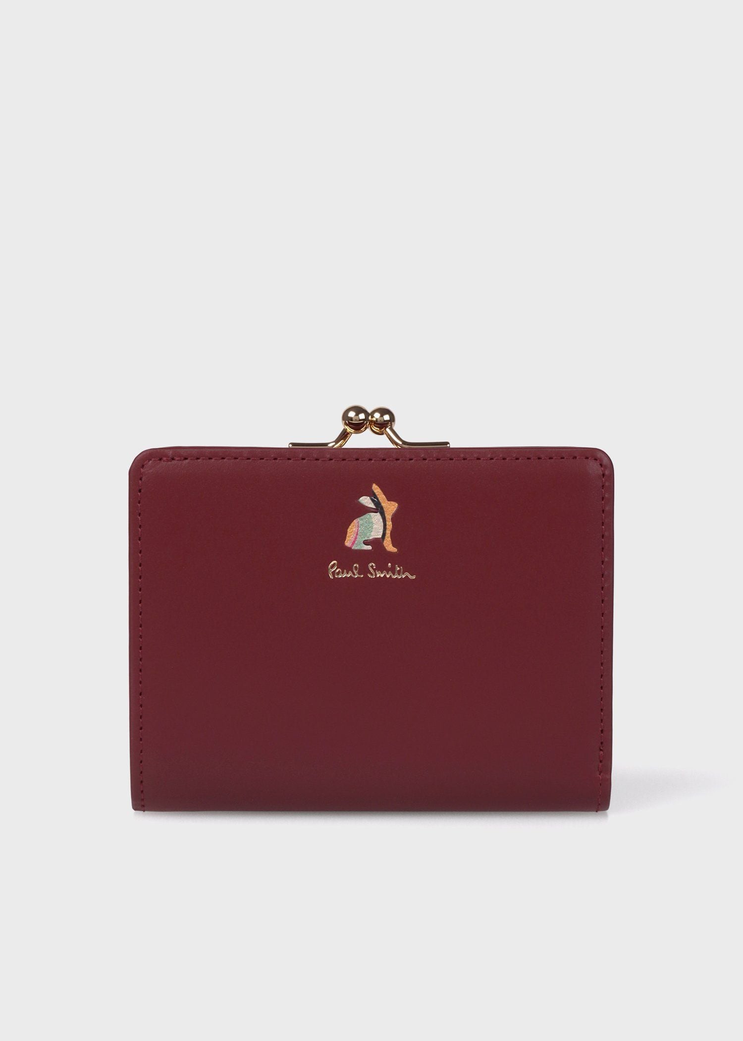 マーケトリースワールラビット がま口2つ折り財布