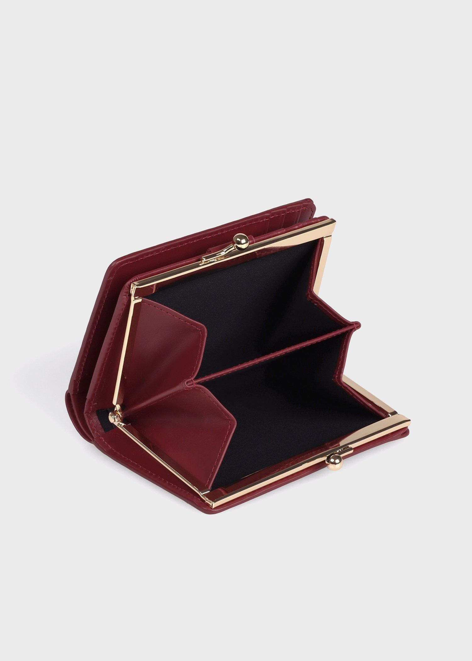 マーケトリースワールラビット がま口2つ折り財布