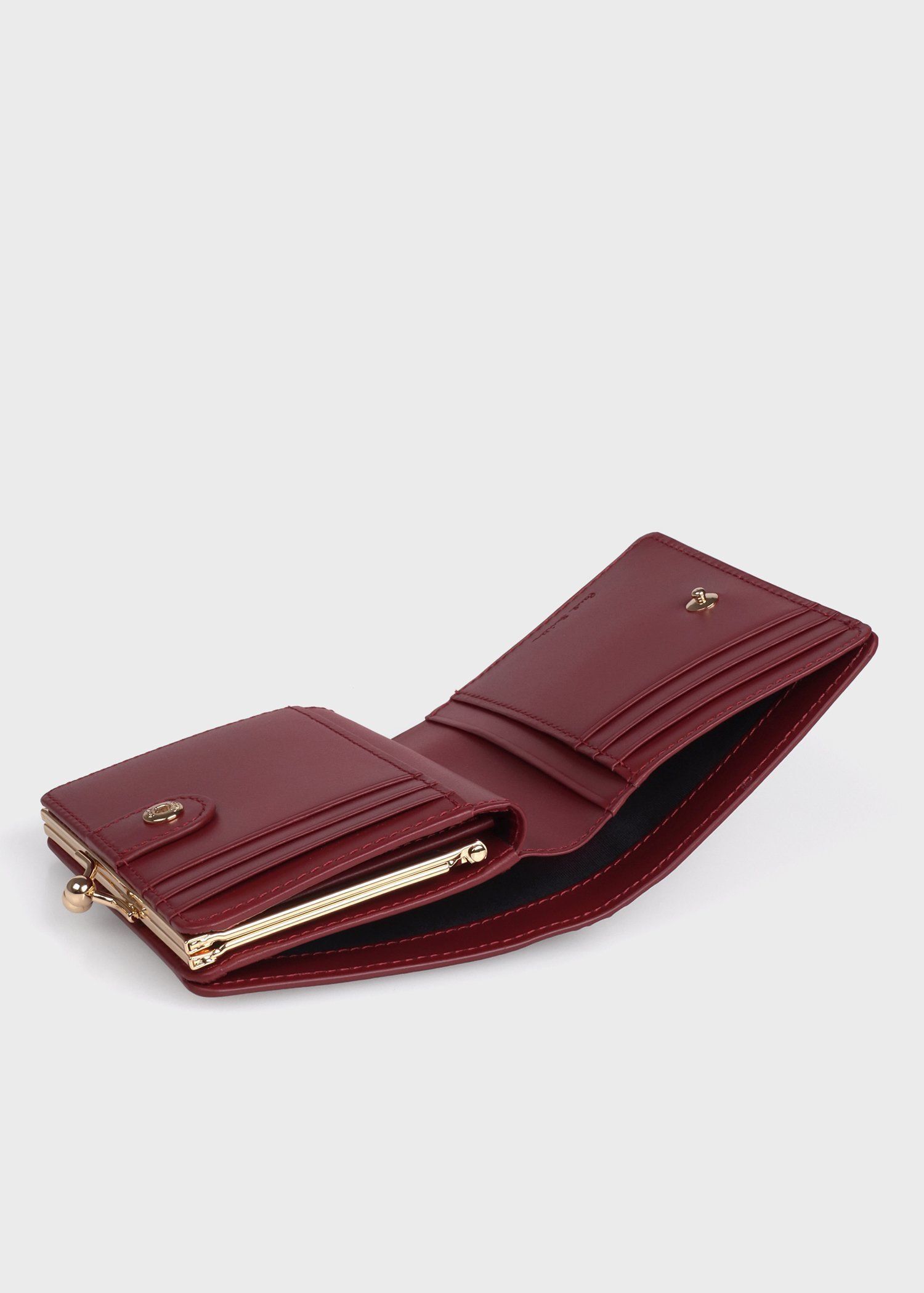 マーケトリースワールラビット がま口2つ折り財布