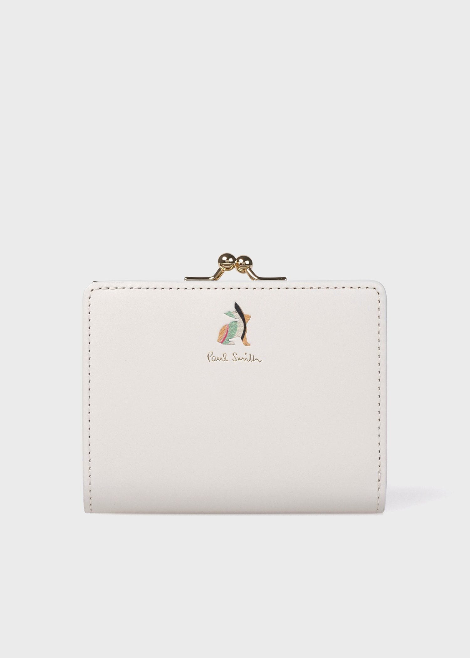 マーケトリースワールラビット がま口2つ折り財布