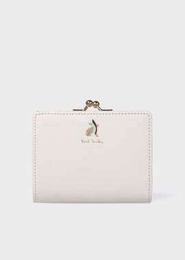 マーケトリースワールラビット がま口2つ折り財布